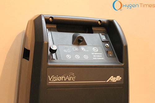 AirSep Visionaire Front Panel