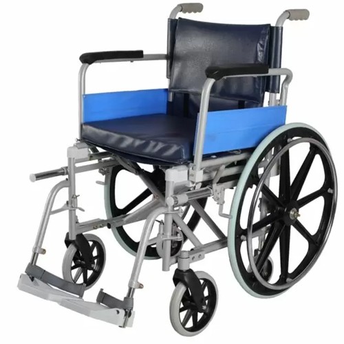 Vissco Invalid Transport Wheelchair with Regular Folding Mag Wheels 912 Wheelchair