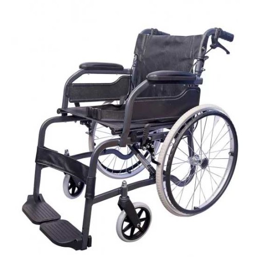 Compare Vissco Imperio Foldable wheelchair with Elevated Footrest Mag Wheel v/s Karma Champion