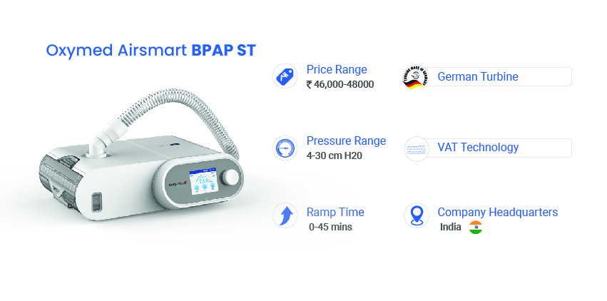 Oxymed AirSmart BPAP ST