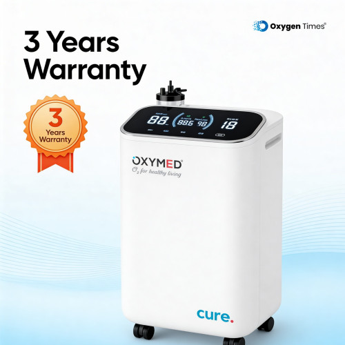 Oxymed Cure 5 LPM Oxygen Concentrator (2026 Launch)