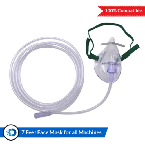 Mask for Oxygen Concentrator (7 Feet)