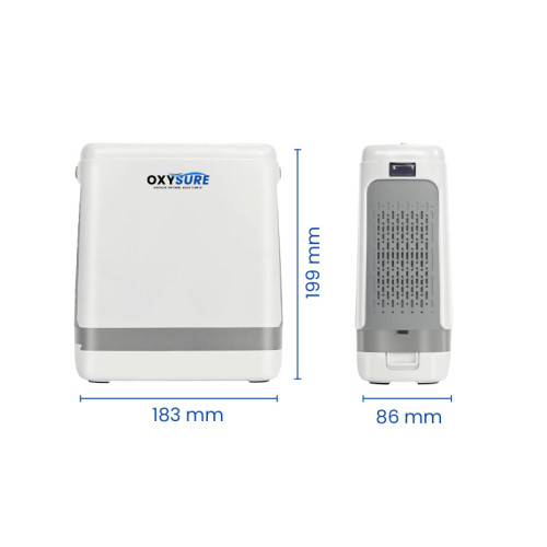 Oxysure Go Portable Oxygen Concentrator - Airline Approved