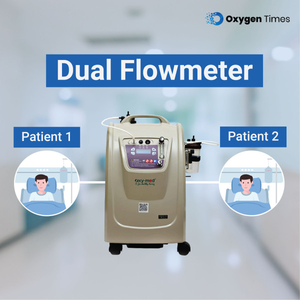 Oxymed 10 LPM dual flow