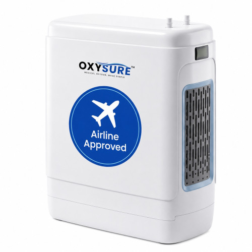 Oxysure Go Portable Oxygen Concentrator - Airline Approved