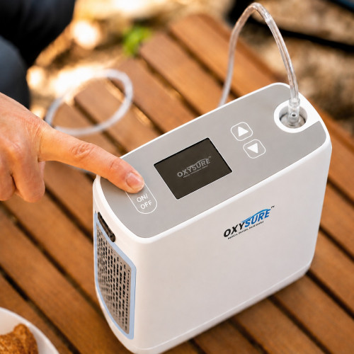 Oxysure Go Portable Oxygen Concentrator - Airline Approved
