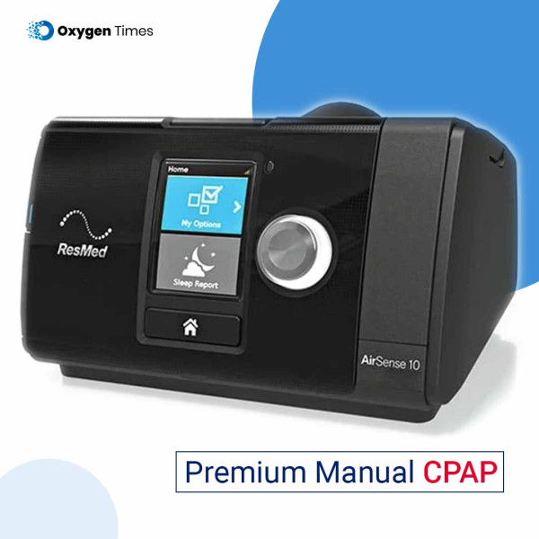 Resmed AirSense 10 Elite Manual CPAP Machine 2025 Oxygen Times