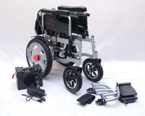 Esleh Power Black Electric Wheelchair